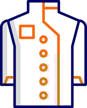 Chef Coat Vector Icon