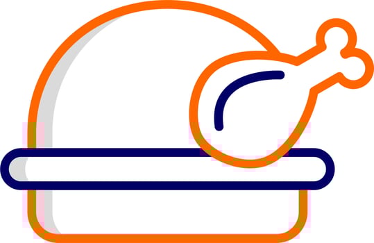 Chicken Vector Icon