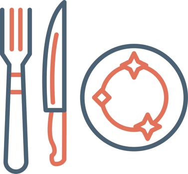 Dinning Vector Icon