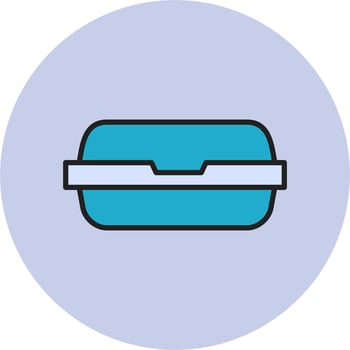 Food Container Vector Icon