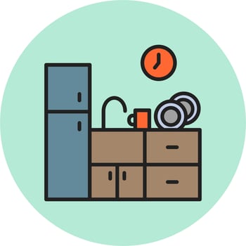 Kitchen Vector Icon