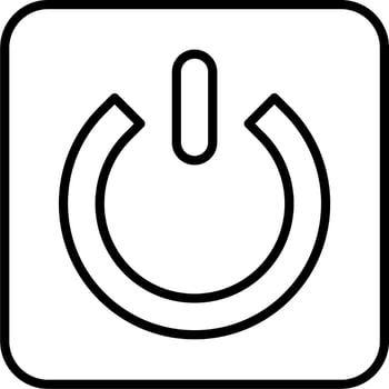 Power Button Vector Icon
