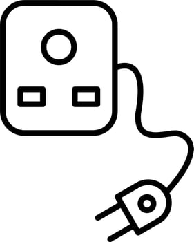 Plug And Socket Vector Icon