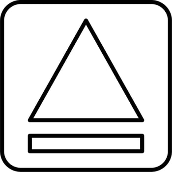 Eject Symbol Vector Icon
