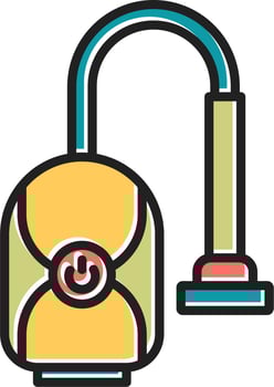 Vacuum Cleaner Vector Icon