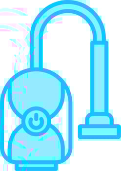 Vacuum Cleaner Vector Icon