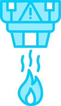 Smoke Detector Vector Icon