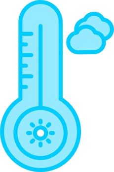 Temperature Hot Vector Icon