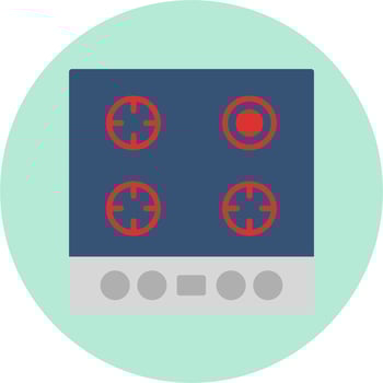 Hob Vector Icon