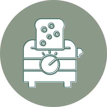 Toaster Vector Icon
