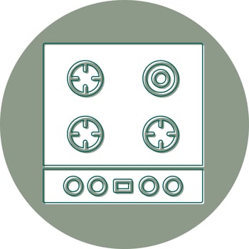 Hob Vector Icon