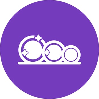 Plates Vector Icon