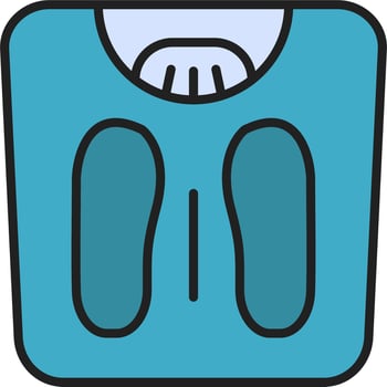 Weighing Scales Vector Icon