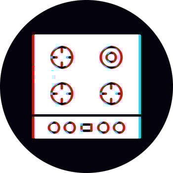 Hob Vector Icon