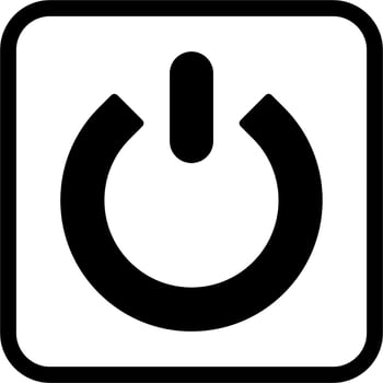 Power Button Vector Icon