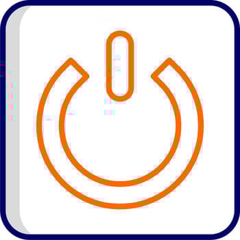 Power Button Vector Icon