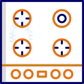 Hob Vector Icon