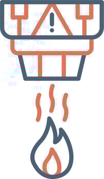 Smoke Detector Vector Icon
