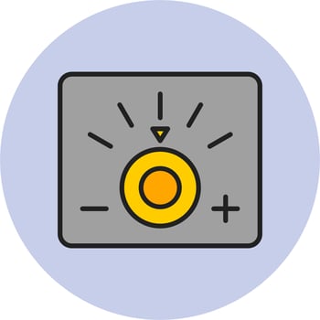 Dimmer Vector Icon