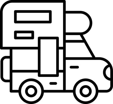 Camper Vector Icon