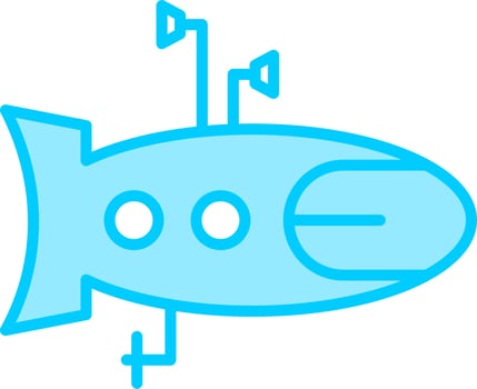 Submarine Vector Icon