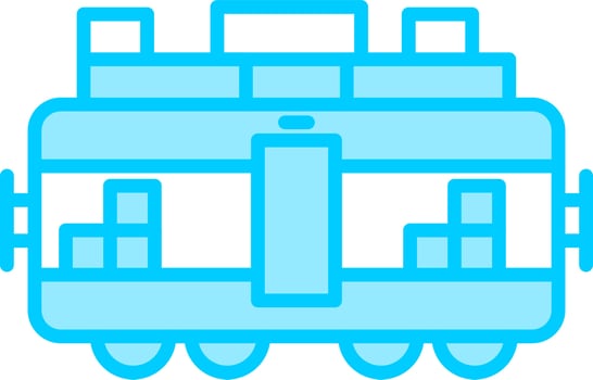 Train Cargo Vector Icon