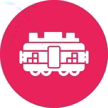 Train Cargo Vector Icon