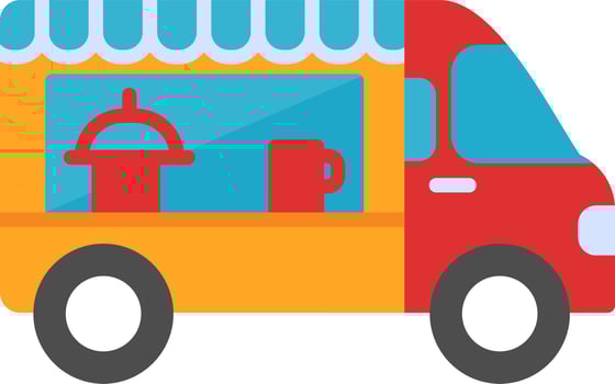 Food Truck Vector Icon
