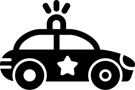 Police Car Vector Icon
