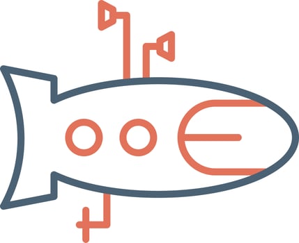 Submarine Vector Icon