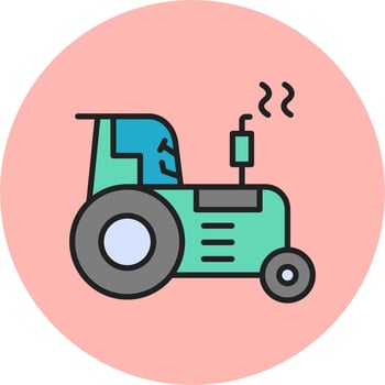 Tractor Vector Icon