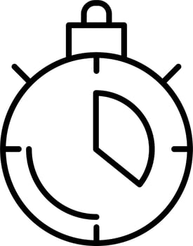 Stopwatch Vector Icon