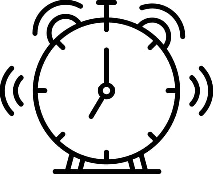 Alarm Clock Vector Icon