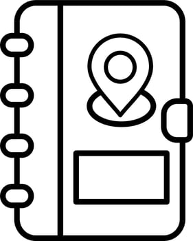 Address Book Vector Icon