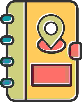 Address Book Vector Icon