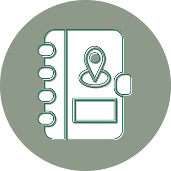 Address Book Vector Icon