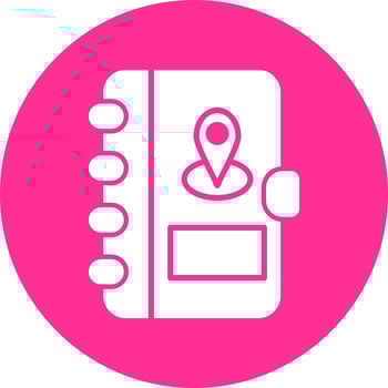 Address Book Vector Icon