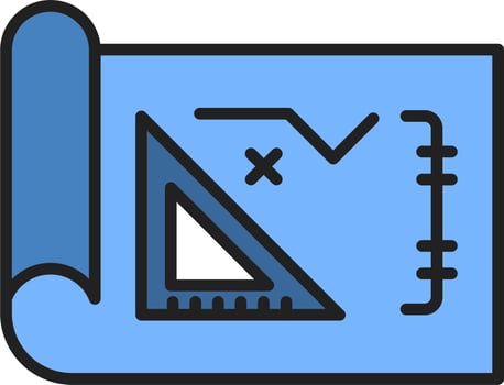 Blueprint Vector Icon