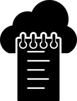 Cloud Data Vector Icon