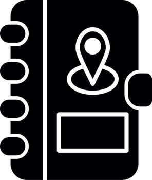 Address Book Vector Icon