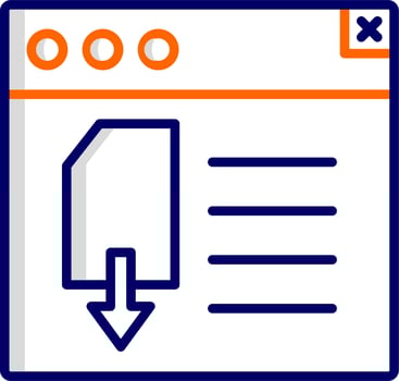 Page Download Vector Icon