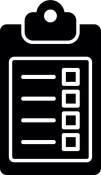 Clipboard Vector Icon