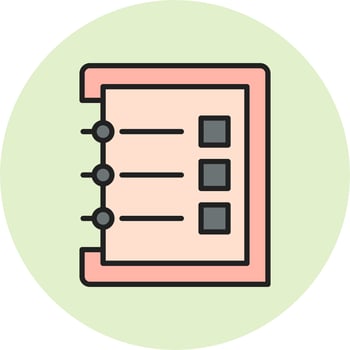 Notes Vector Icon