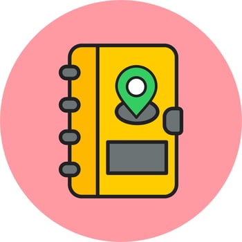 Address Book Vector Icon