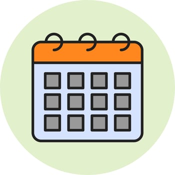 Calendar Vector Icon