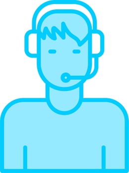 Customer Service Agent Vector Icon