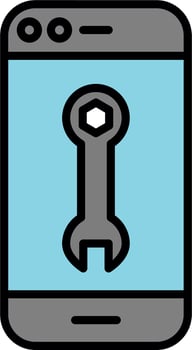 Smartphone Repair Vector Icon