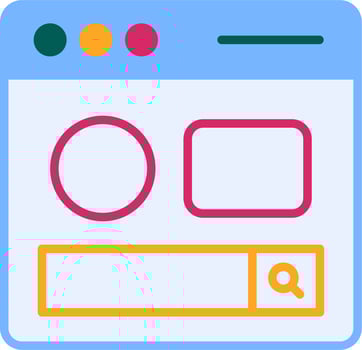 Search Page Vector Icon