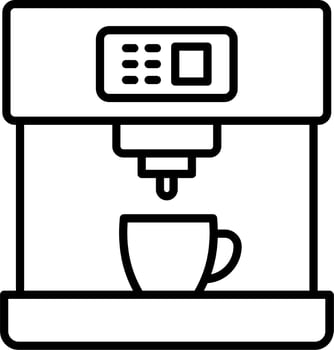 Coffee Machine Vector Icon