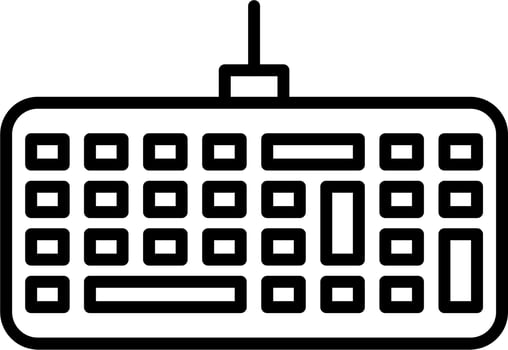 Keyboard Vector Icon